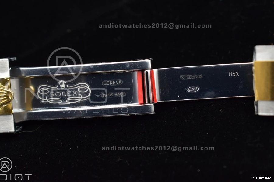 Best 1:1 Steel DD 36mm VSF 904L Black 124273 842 YG Edition Dial Bracelet SS on Resilient Explorer 0108